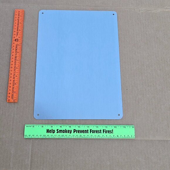 "Danger Flammable Gas"  10" x 14" Highly Reflective Metal sign - Picture 6 of 8